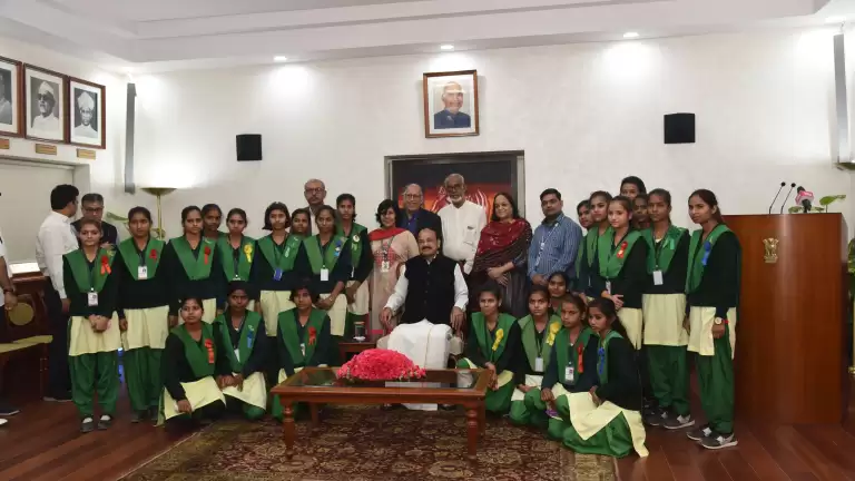 PPES visited the India's Vice President House 2019